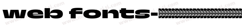 web fonts字体转换